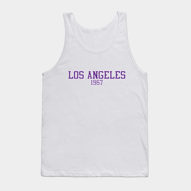 Los Angeles 1967 Tank Top by GloopTrekker